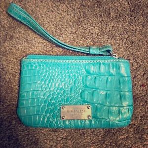 Teal Nine West Wristlet